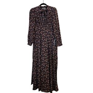 DÔEN Paisley Long Sleeve Dress